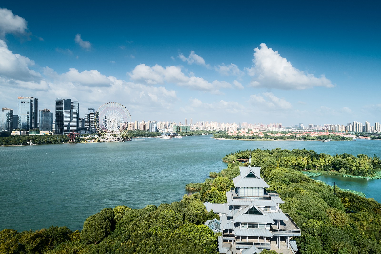 金鸡湖景区